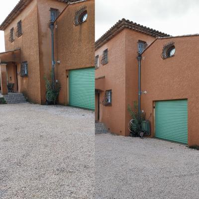 Nettoyage de façade  sur la commune de pignans