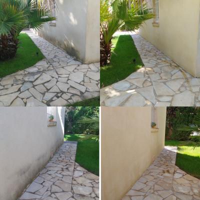 Nettoyage de dallages et façade 