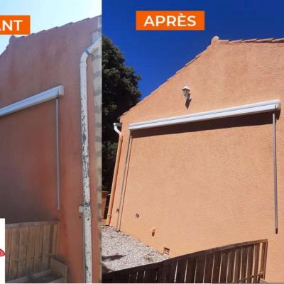 Peinture de façade sur Toulon